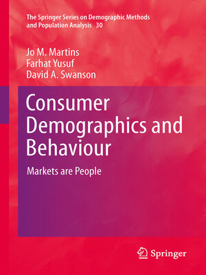 cover image of Consumer Demographics and Behaviour